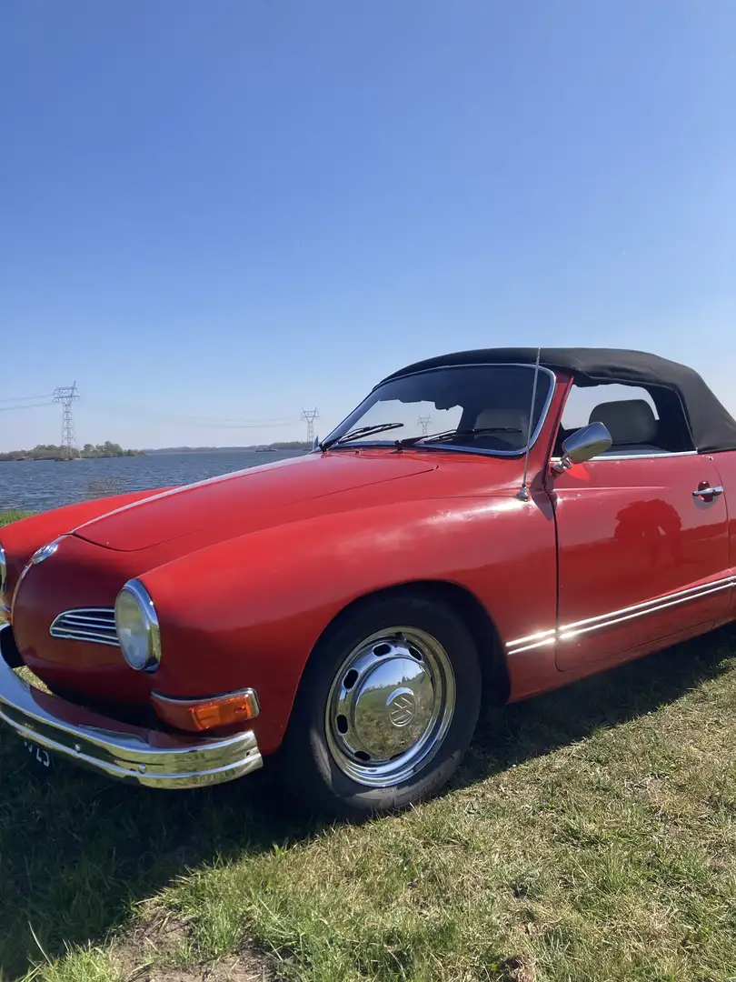 Volkswagen Karmann Ghia cabrio Rood - 1