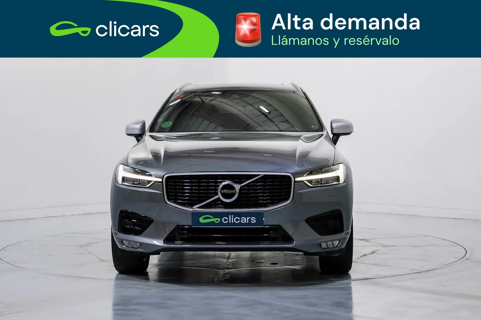 Volvo XC60 D5 R-Design Momentum AWD Aut. 220 Gris - 2