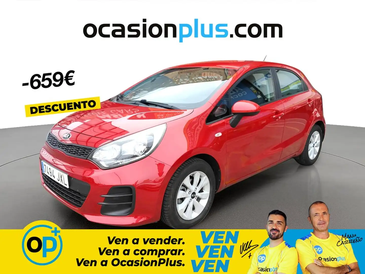 Kia Rio 1.1CRDi WGT Tech Rojo - 1