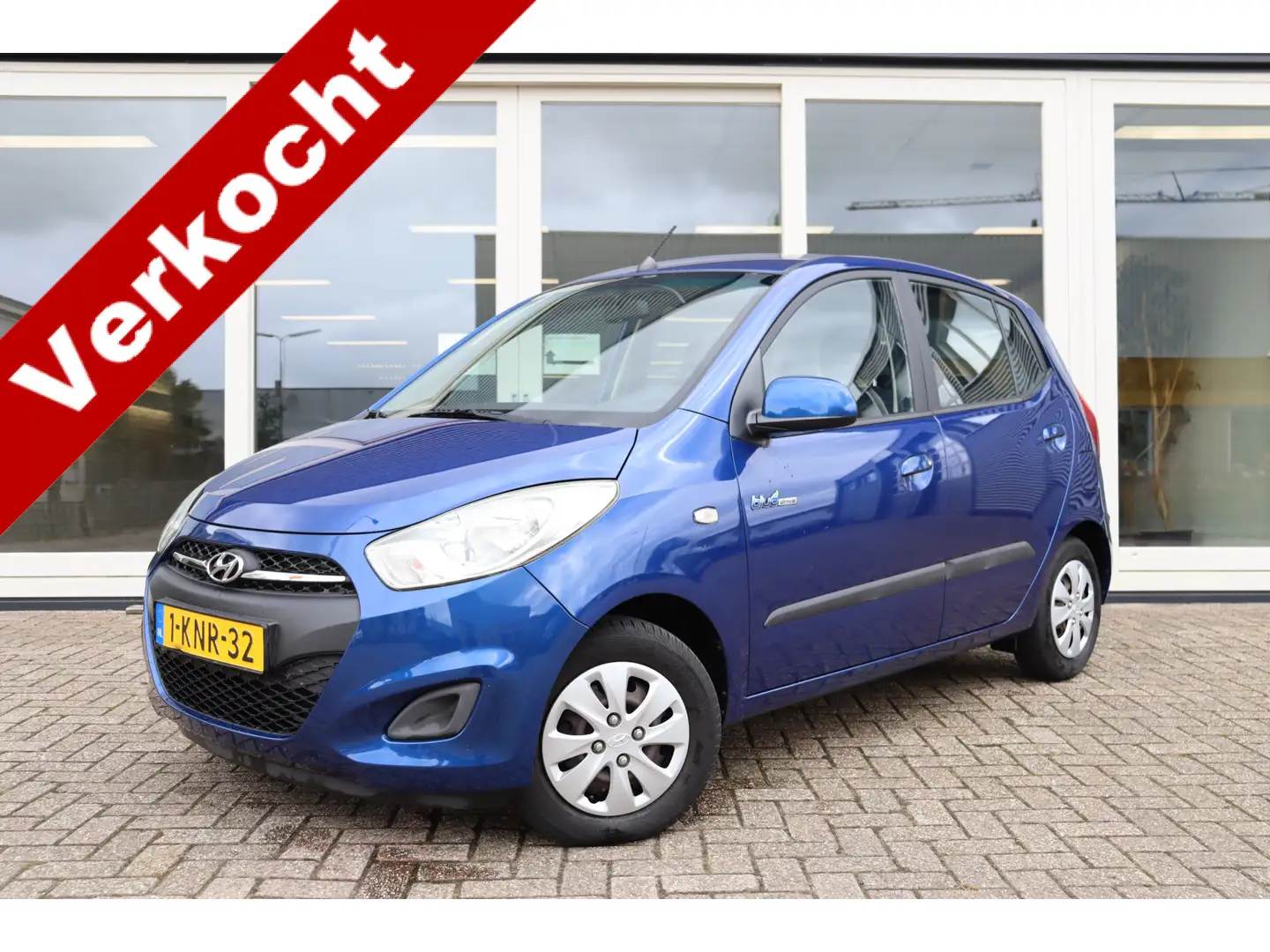 Hyundai i10 1.0 i-Drive Cool, Airco, Prijs Is Rijklaar Inclusi Blauw - 1