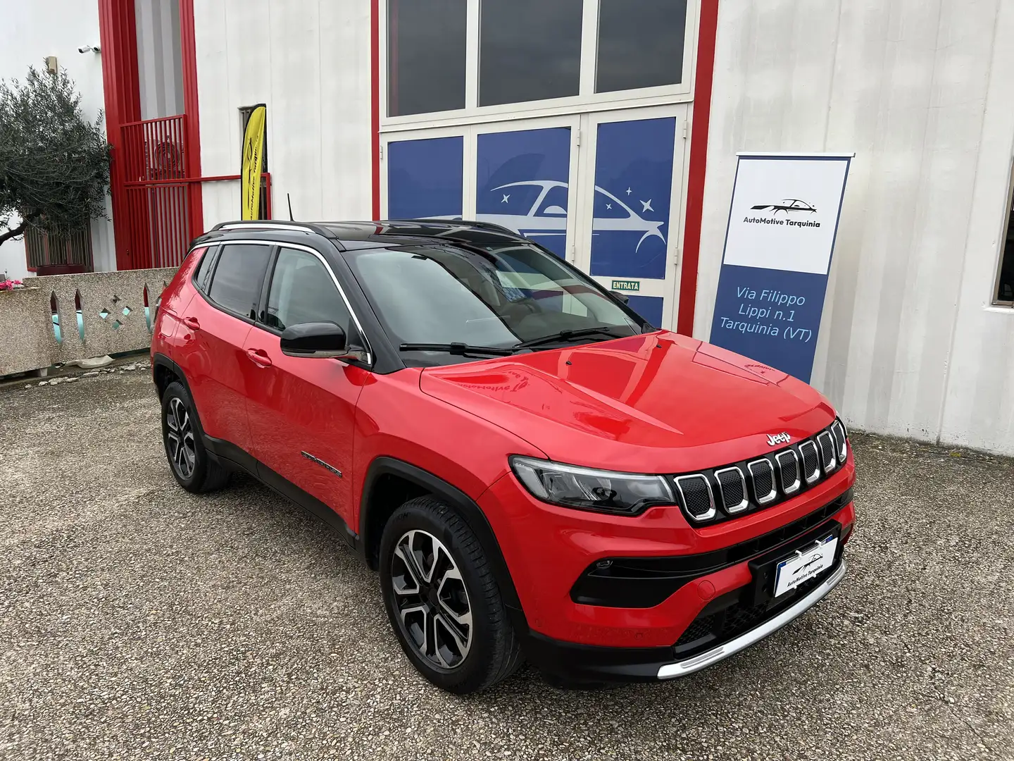 Jeep Compass 1.6 Mjt 130cv LIMITED-B.COLOR-R.Camera Rosso - 2