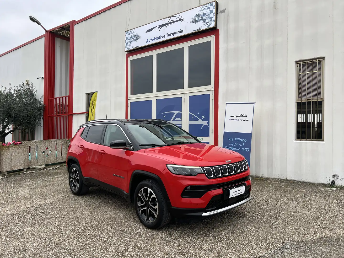 Jeep Compass 1.6 Mjt 130cv LIMITED-B.COLOR-R.Camera Rosso - 1