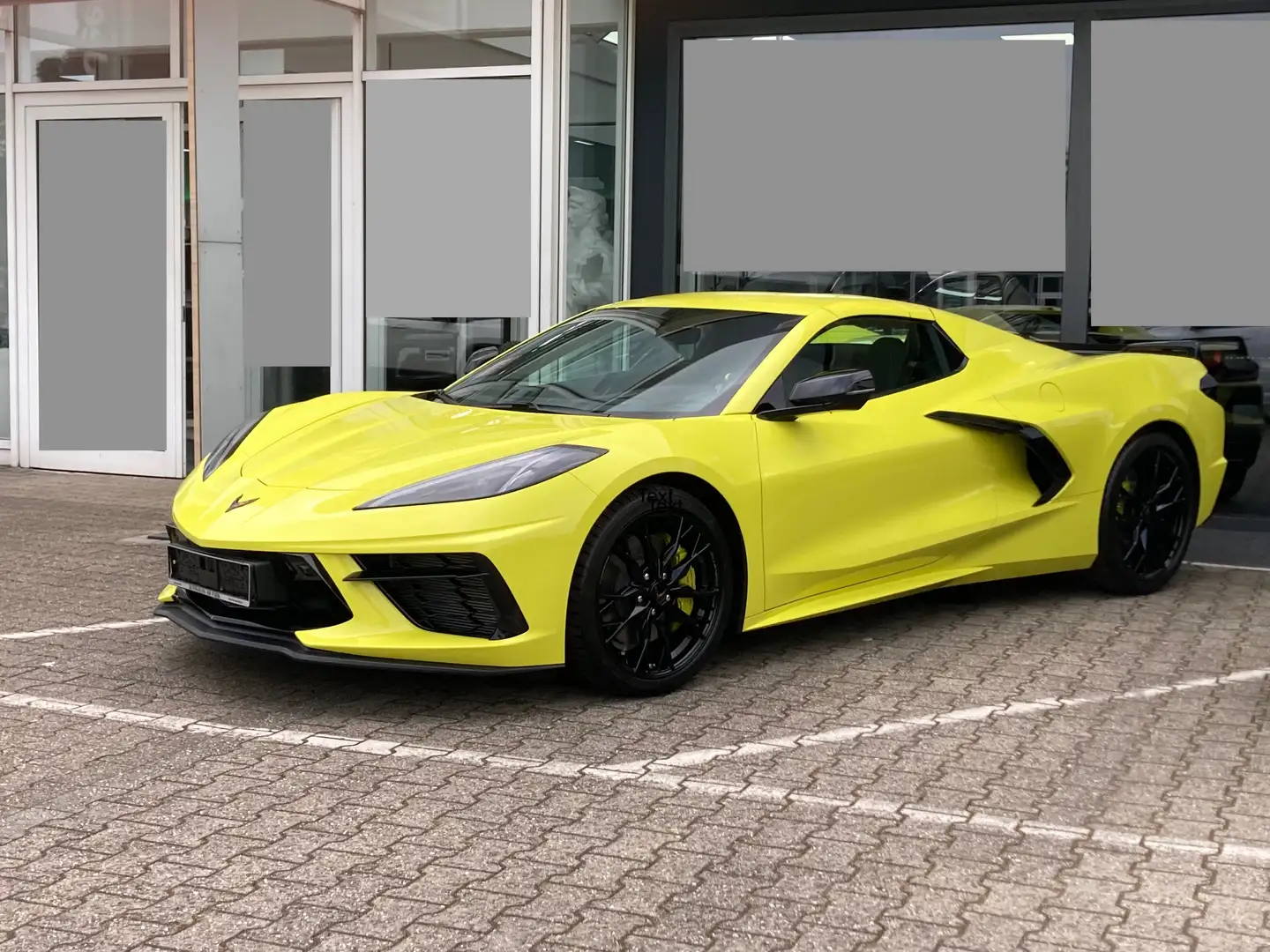 Corvette C8 Stingray Cabrio 3LT  - Neufahrzeug - Europa Geel - 1