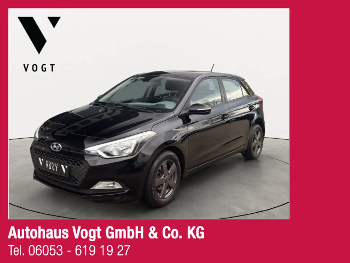 Hyundai i20 Classic°KLIMAANLAGE°5.TRG°2HD°S-HEFT GEPFLGT Schwarz - 1