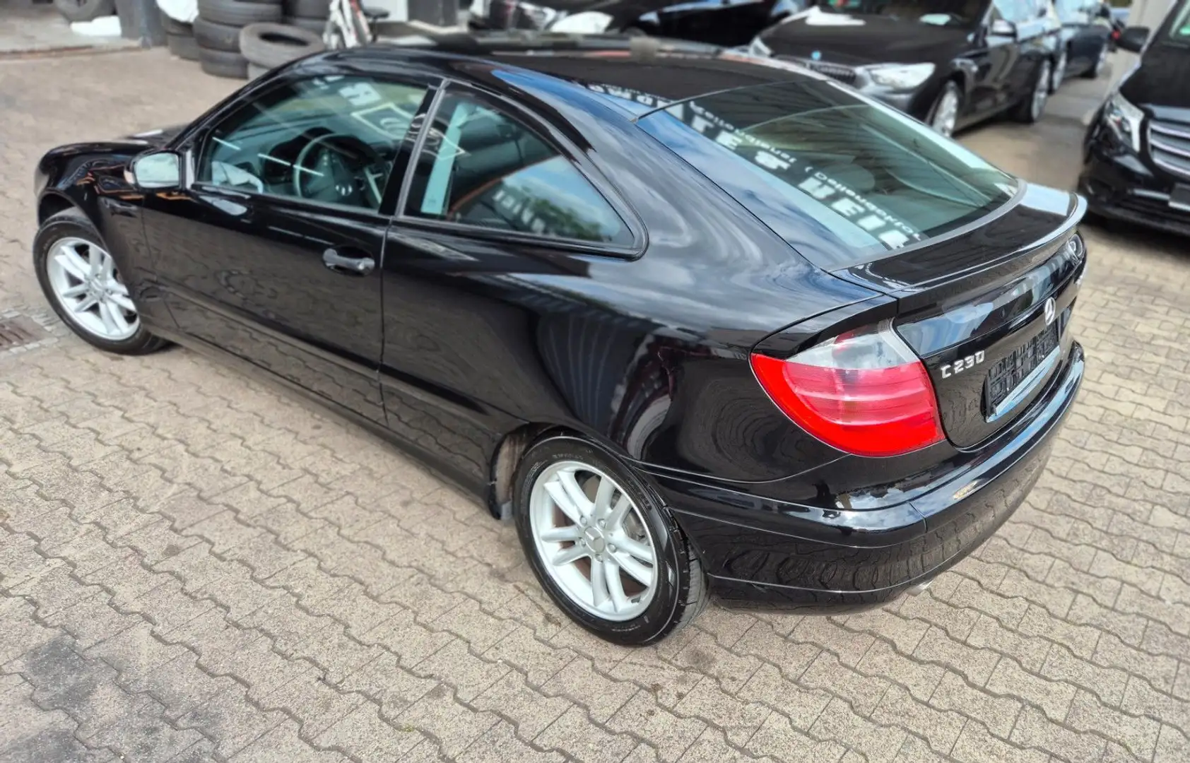 Mercedes-Benz C 230 C -Klasse Sportcoupe Kompressor 42Tkm Fekete - 2