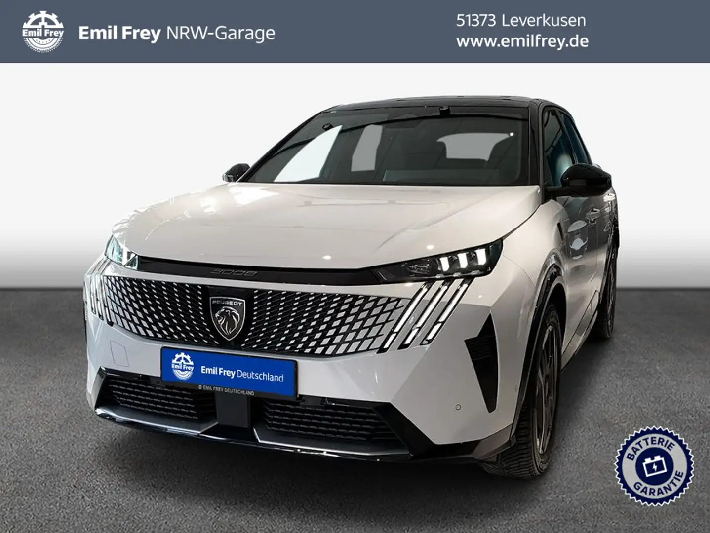 Peugeot 3008 Elektro 210 GT 157 kW, (Strom) Weiß - 1