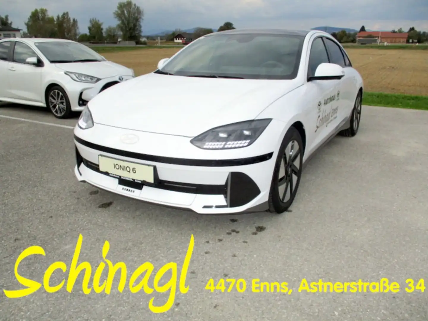 Hyundai IONIQ 6 PLUS LINE 77,4 kWh i65p2-P1-O3 Weiß - 1