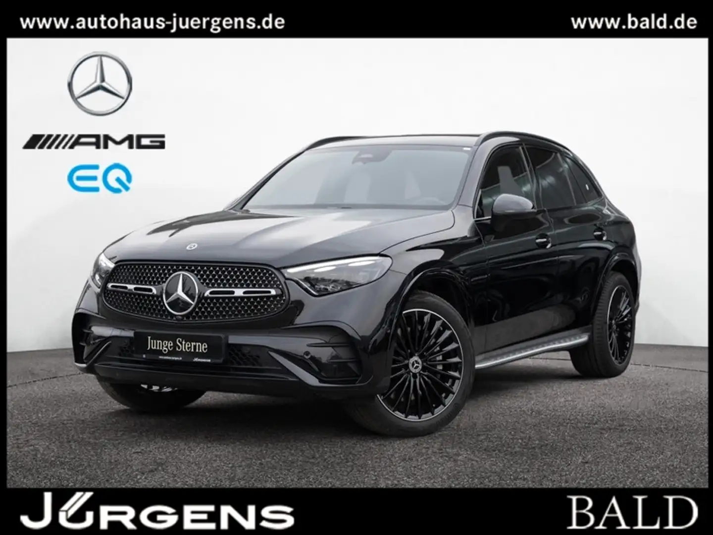 Mercedes-Benz GLC 200 4M AMG-Sport/DIGITAL/Night/Burm/Stdhz/20 Schwarz - 2