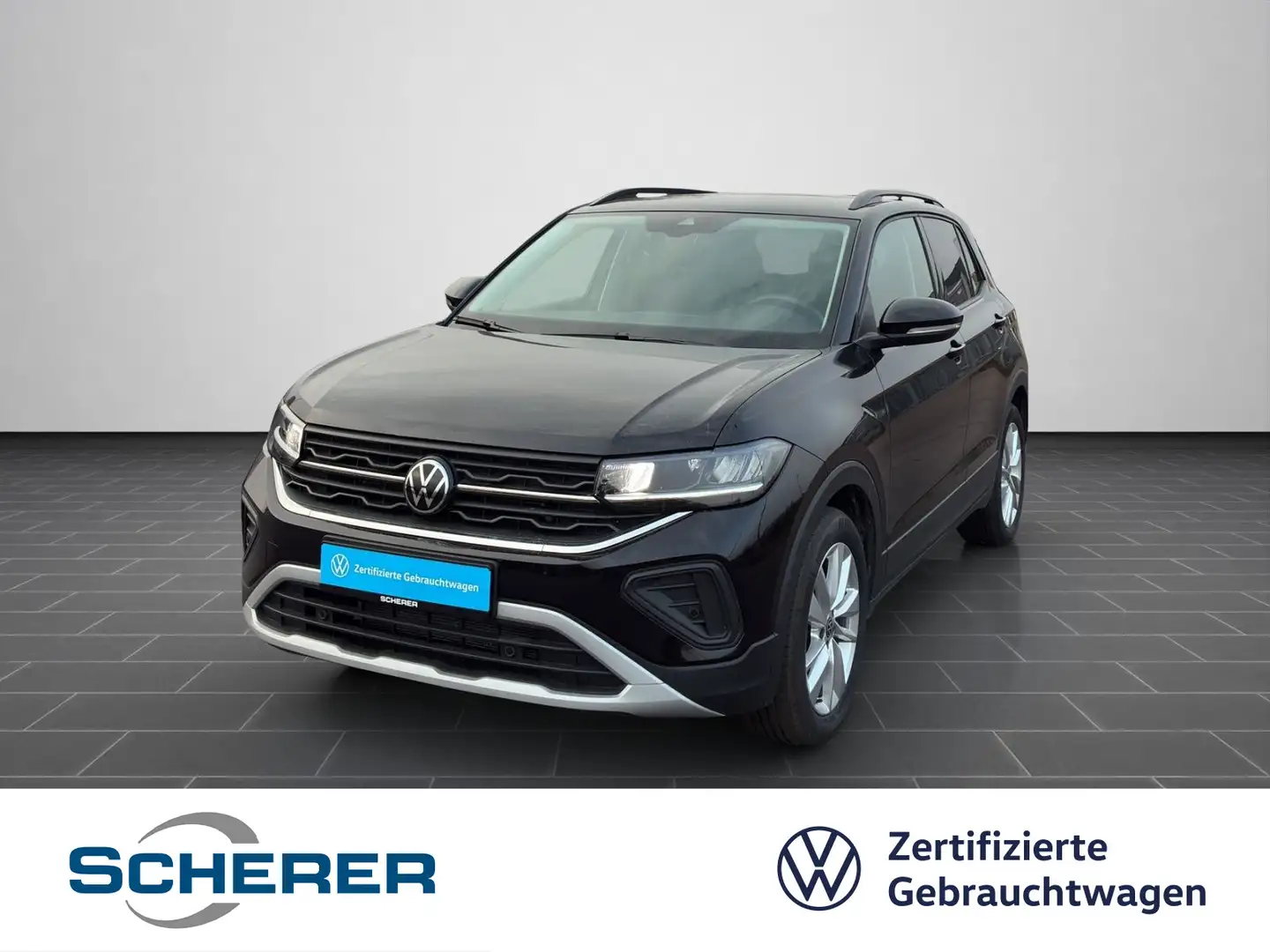 Volkswagen T-Cross LIFE 1.0 TSI DSG LED REAR VIEW SHZ APP C Schwarz - 1