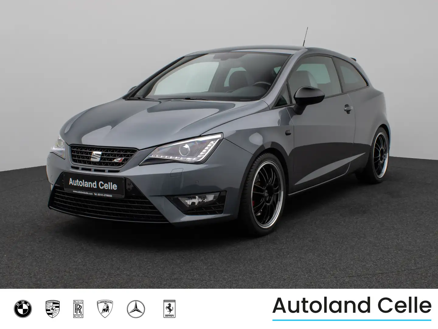 SEAT Ibiza SC Cupra Bi-Xenon PDC 8Fach Tempomat Sport Grau - 1