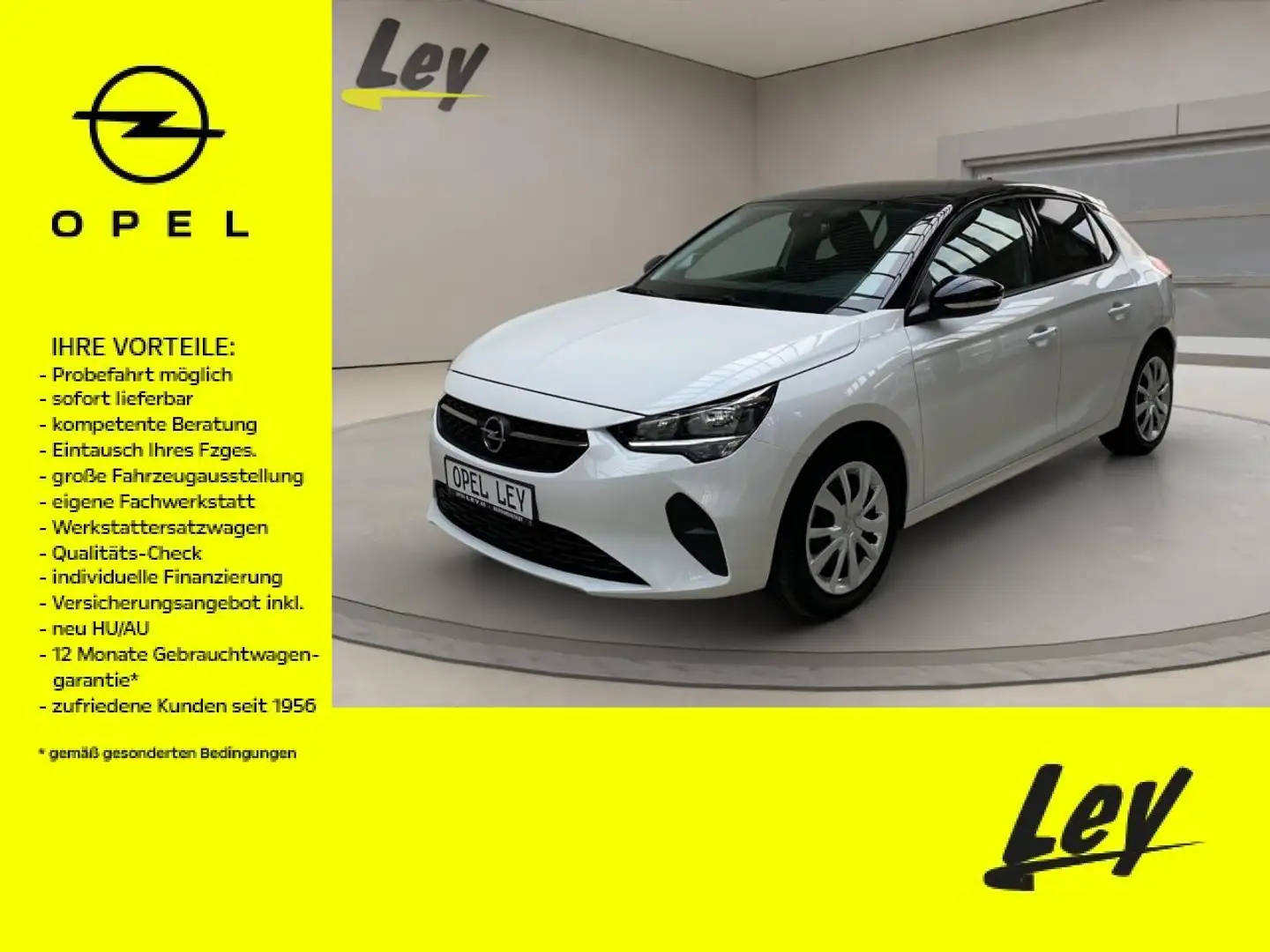 Opel Corsa Edition Weiß - 1