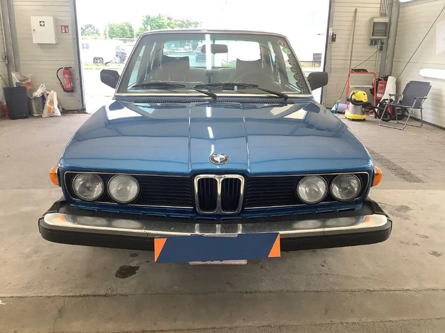 BMW 530 i *OLDTIMER*VOLLLEDER*AUTOMATIK*ELEKT.FENSTER Blau - 2