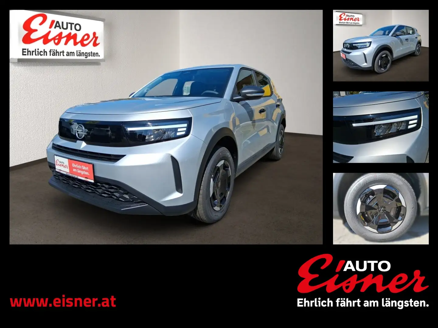 Opel Frontera HYBRID EDITION 1.2 Brandneues Modell Zilver - 1