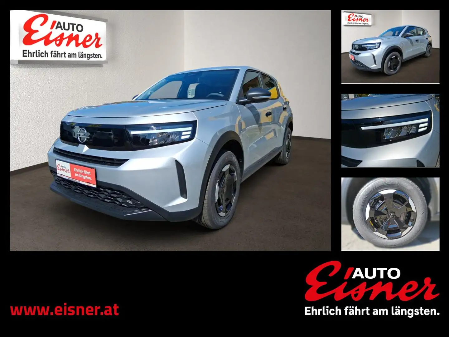 Opel Frontera HYBRID EDITION 1.2 Brandneues Modell Silber - 1