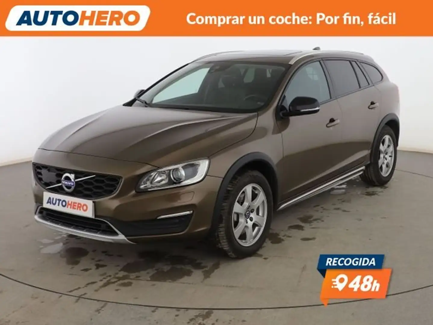 Volvo V60 2.4 D4 Pro AWD Marrón - 1