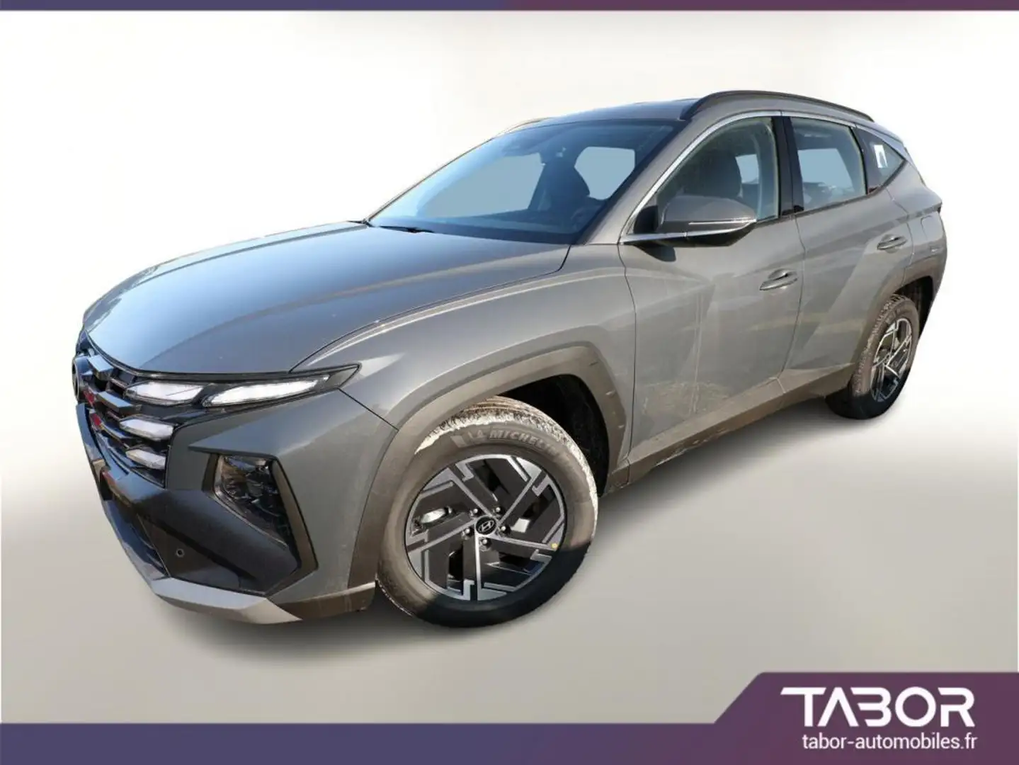 Hyundai TUCSON 1.6 HEV 215 N Line Pano Matrix Gris - 1