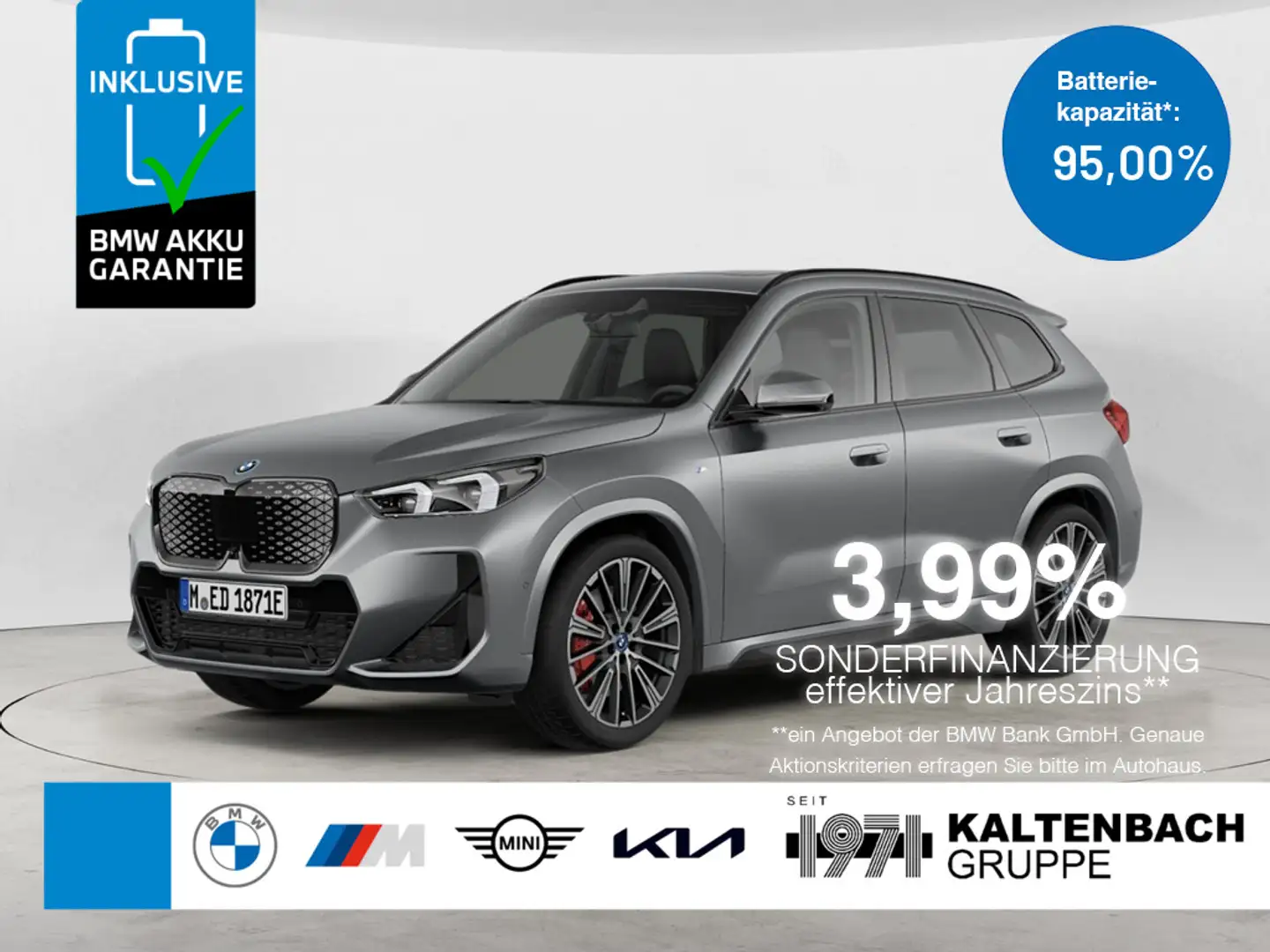 BMW X1 xDrive30 M-Sport Pro PANO AHK HUD 360° LED Grau - 1