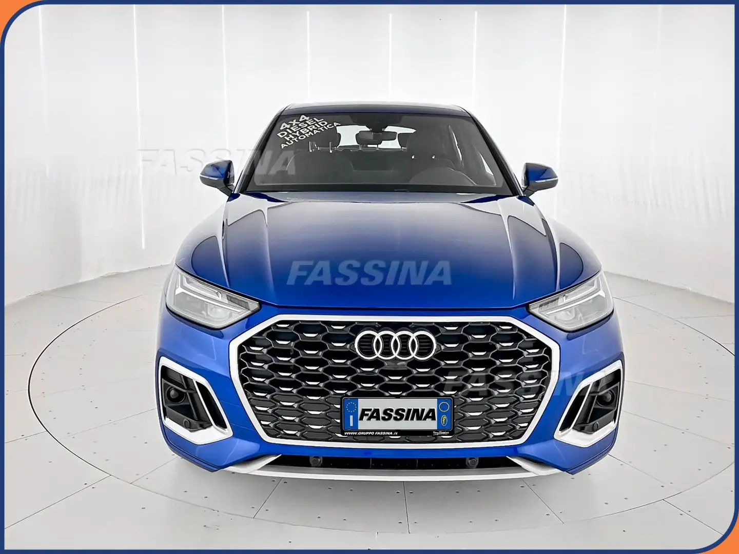 Audi Q5 SPB 40 TDI quattro S tronic S line plus Blu/Azzurro - 2