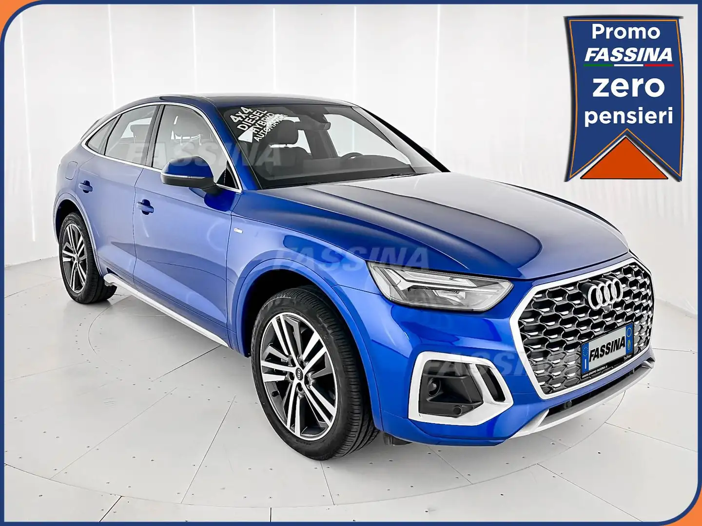 Audi Q5 SPB 40 TDI quattro S tronic S line plus Blu/Azzurro - 1