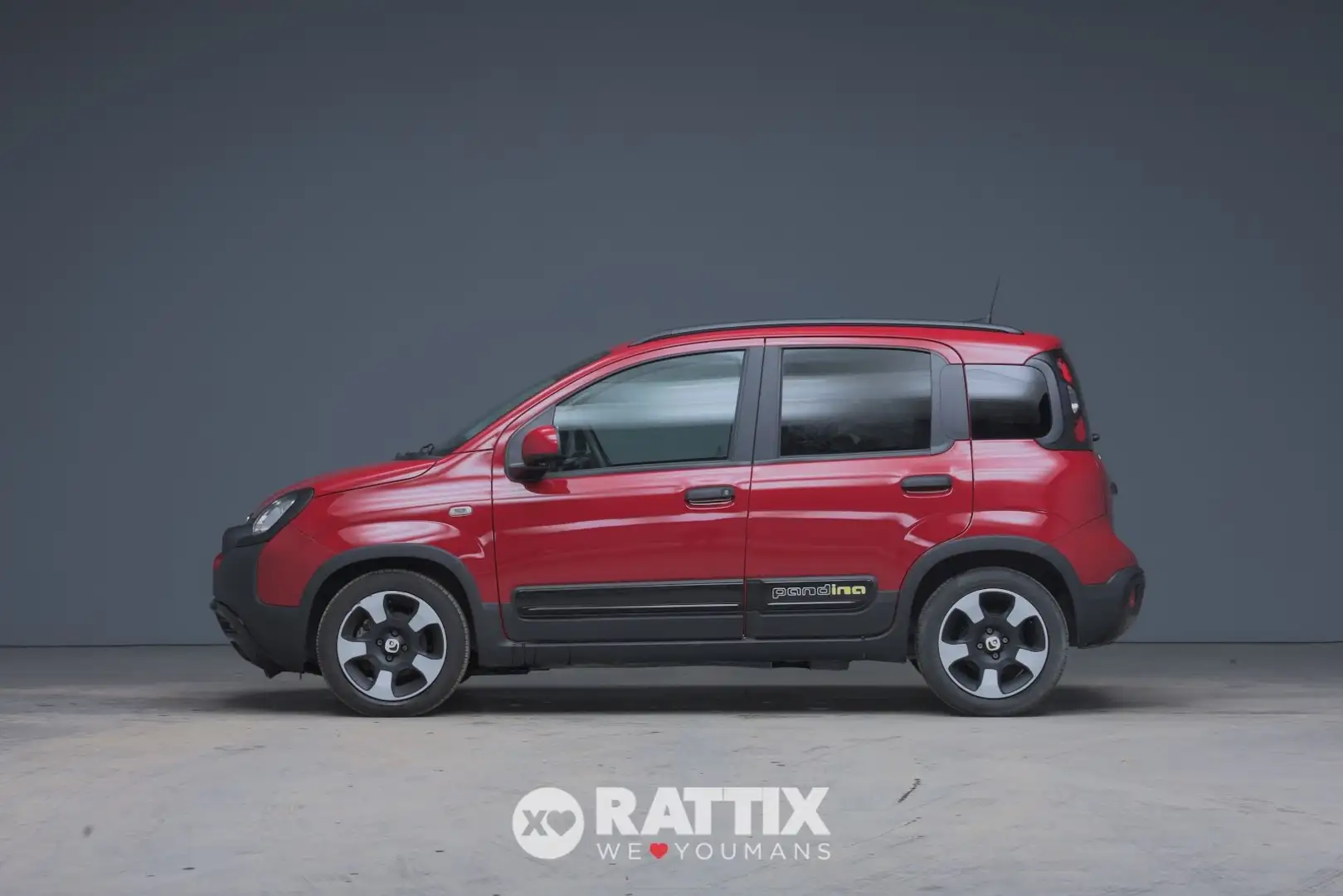 Fiat Panda Pandina 1.0 Firefly Hybrid 70CV Cross Rosso - 2