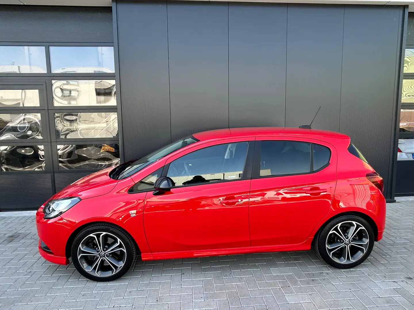 Opel Corsa 1.4 GSI Turbo OPC-Line 150pk 5-Deurs | Airco|Apple Rood - 2