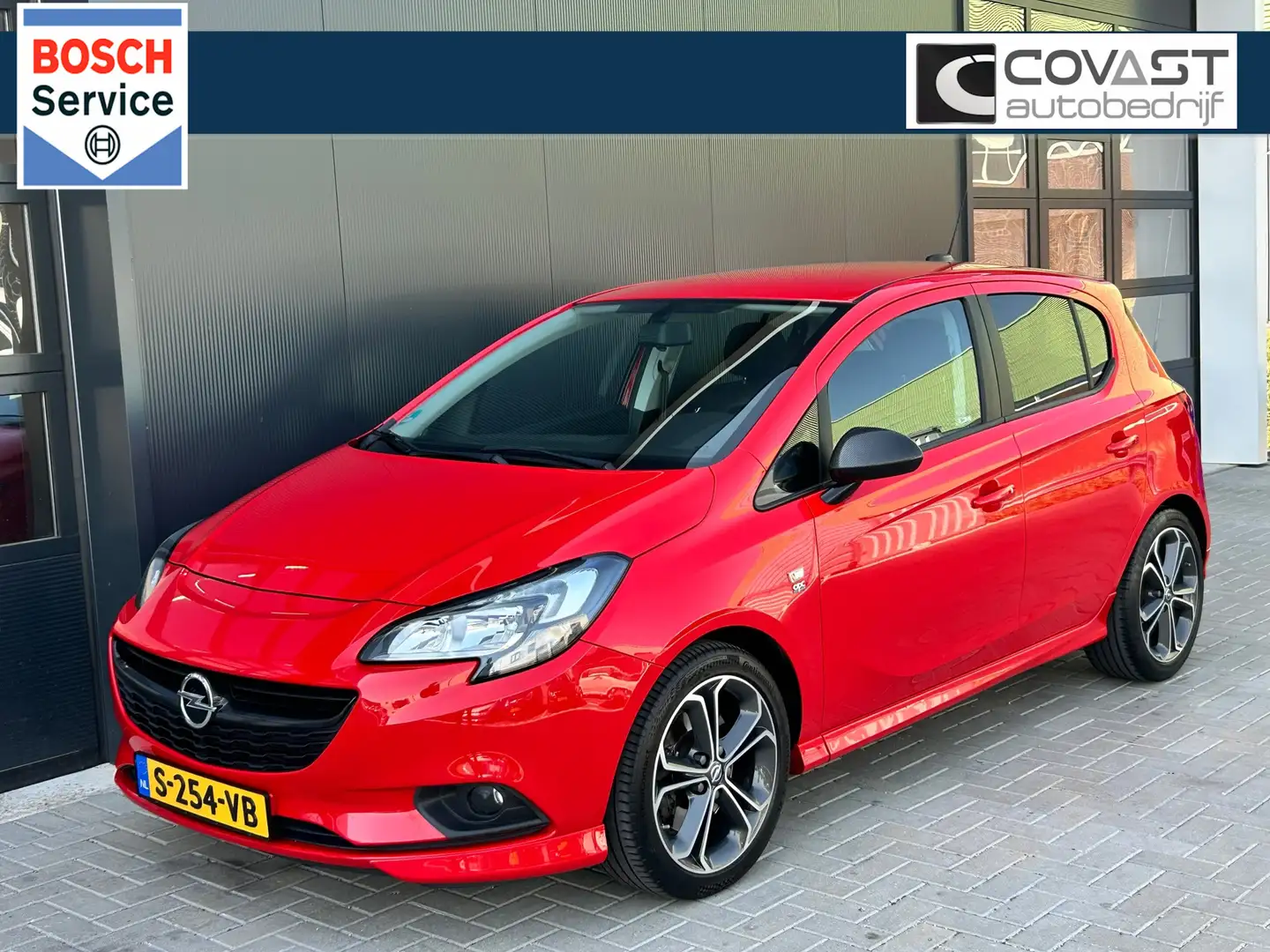 Opel Corsa 1.4 GSI Turbo OPC-Line 150pk 5-Deurs | Airco|Apple Rood - 1