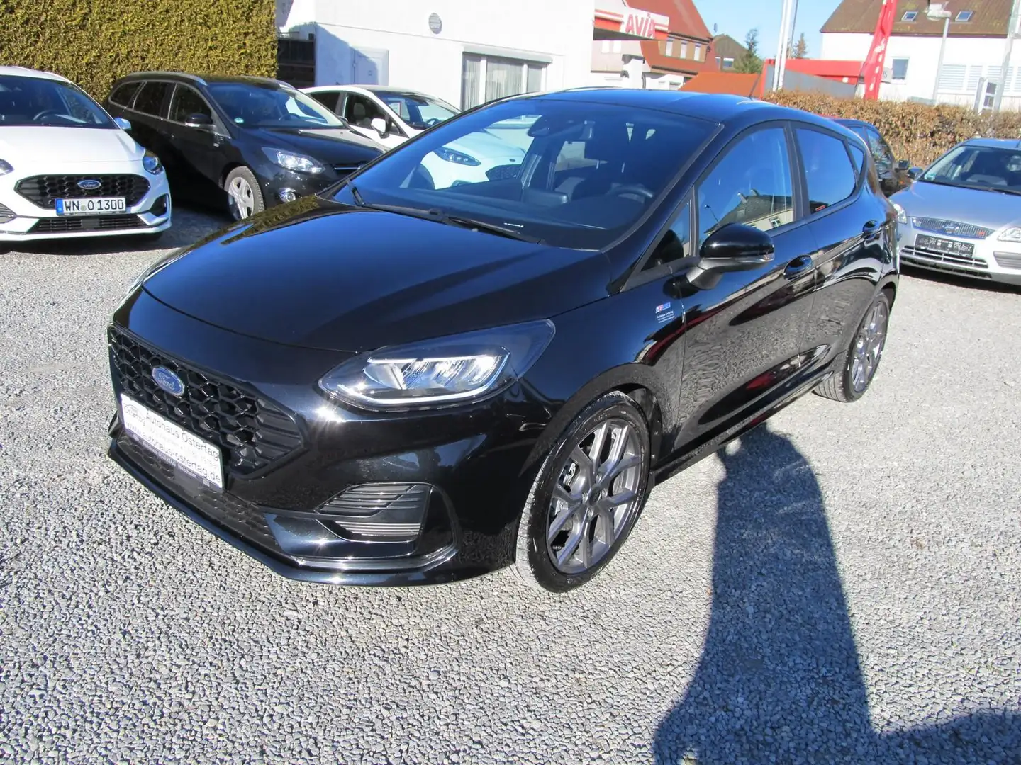 Ford Fiesta ST-Line 1.0 MHEV Mild-Hybrid AHK LED Winter-P. Sic Schwarz - 1