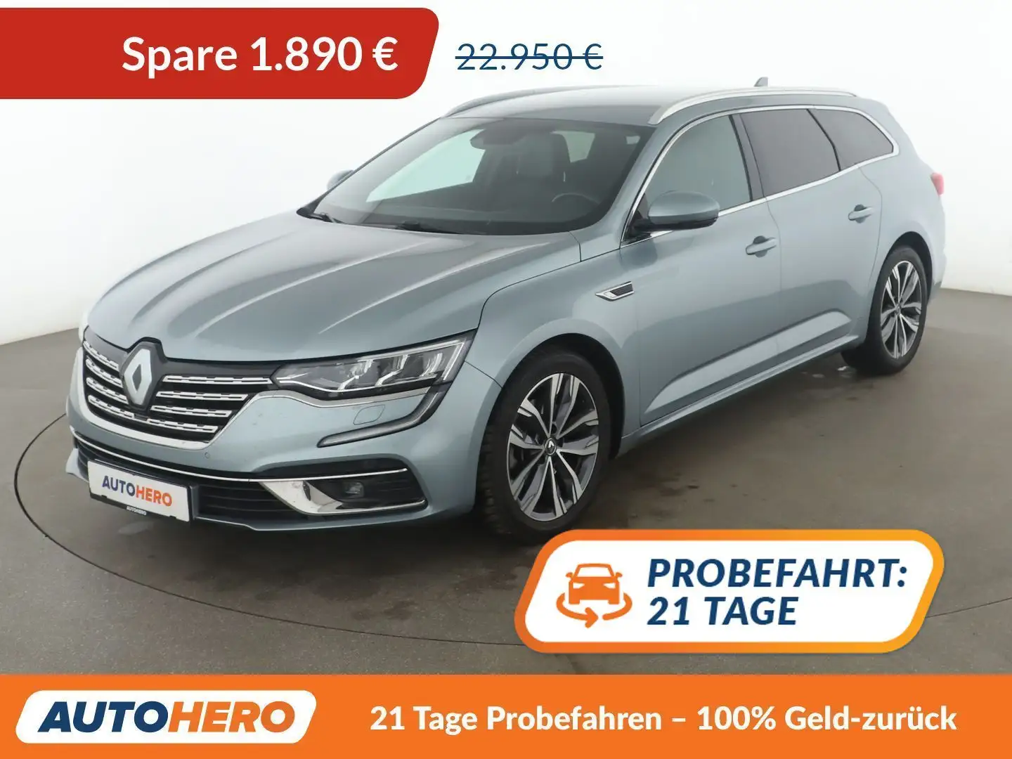 Renault Talisman 1.8 TCe Intens Aut.*NAVI*CAM*LED*PDC*SHZ*TEMPO* Silber - 1
