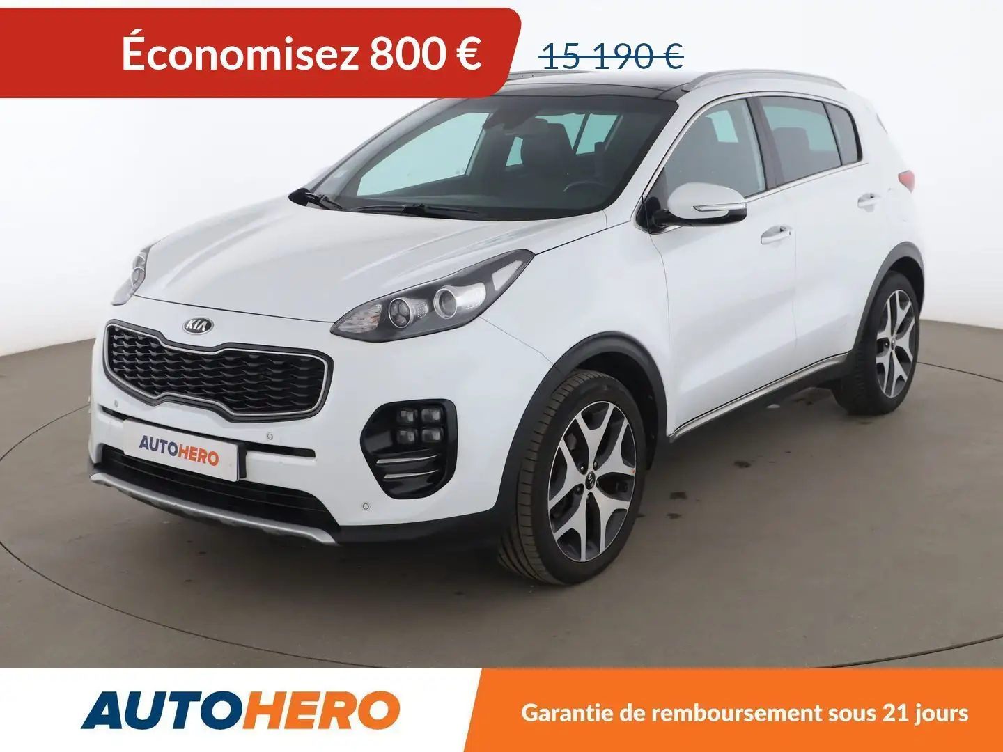 Kia Sportage 2.0 CRDi ISG GT Line 2WD Blanc - 1