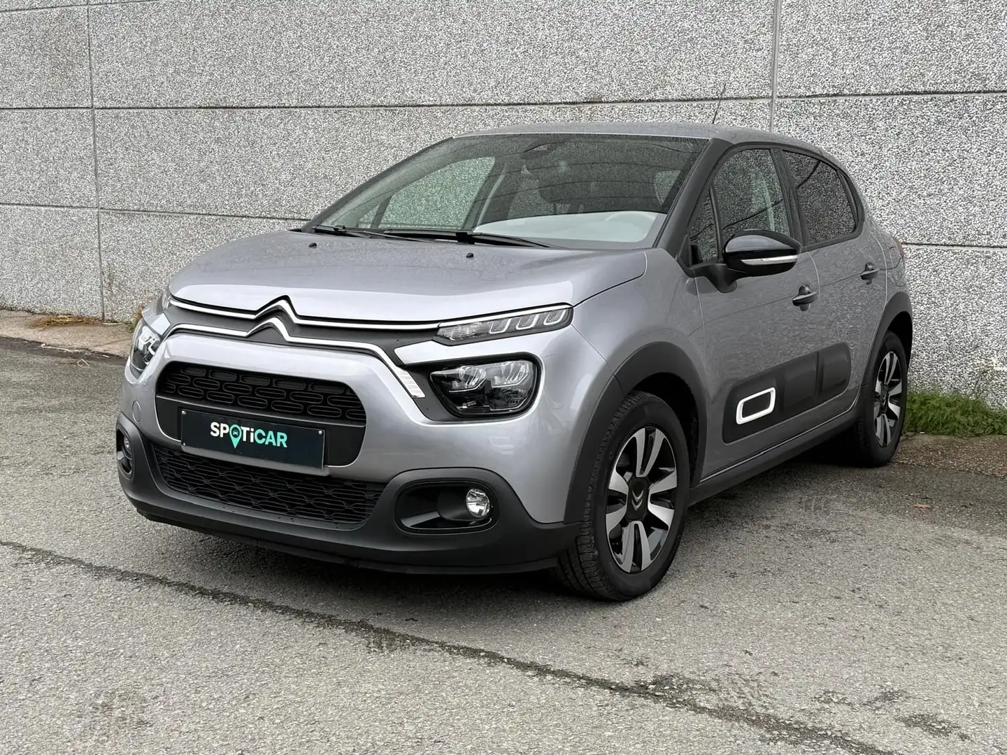 Citroen C3 1.2 Benzine MAX AUTOMAAT * CARPLAY* AIRCO * SENSO Zilver - 1