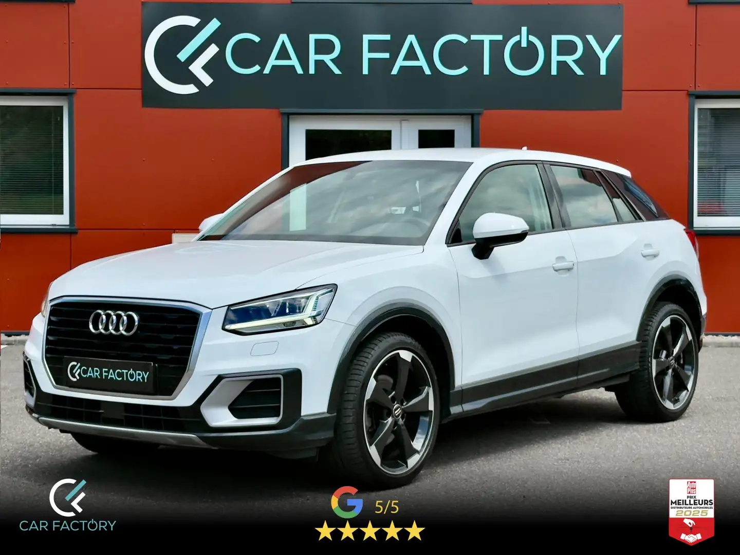 Audi Q2 30 TFSI S-Tronic / Full Entretien Audi / Jantes Ro Blanc - 1