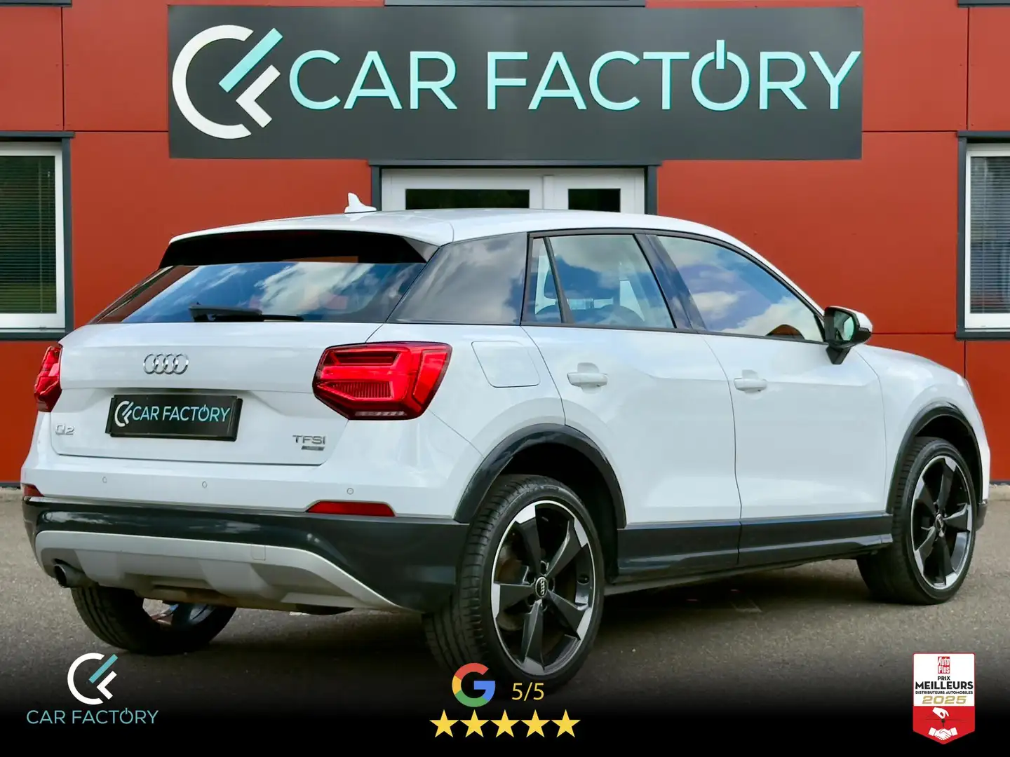 Audi Q2 30 TFSI S-Tronic / Full Entretien Audi / Jantes Ro Blanc - 2