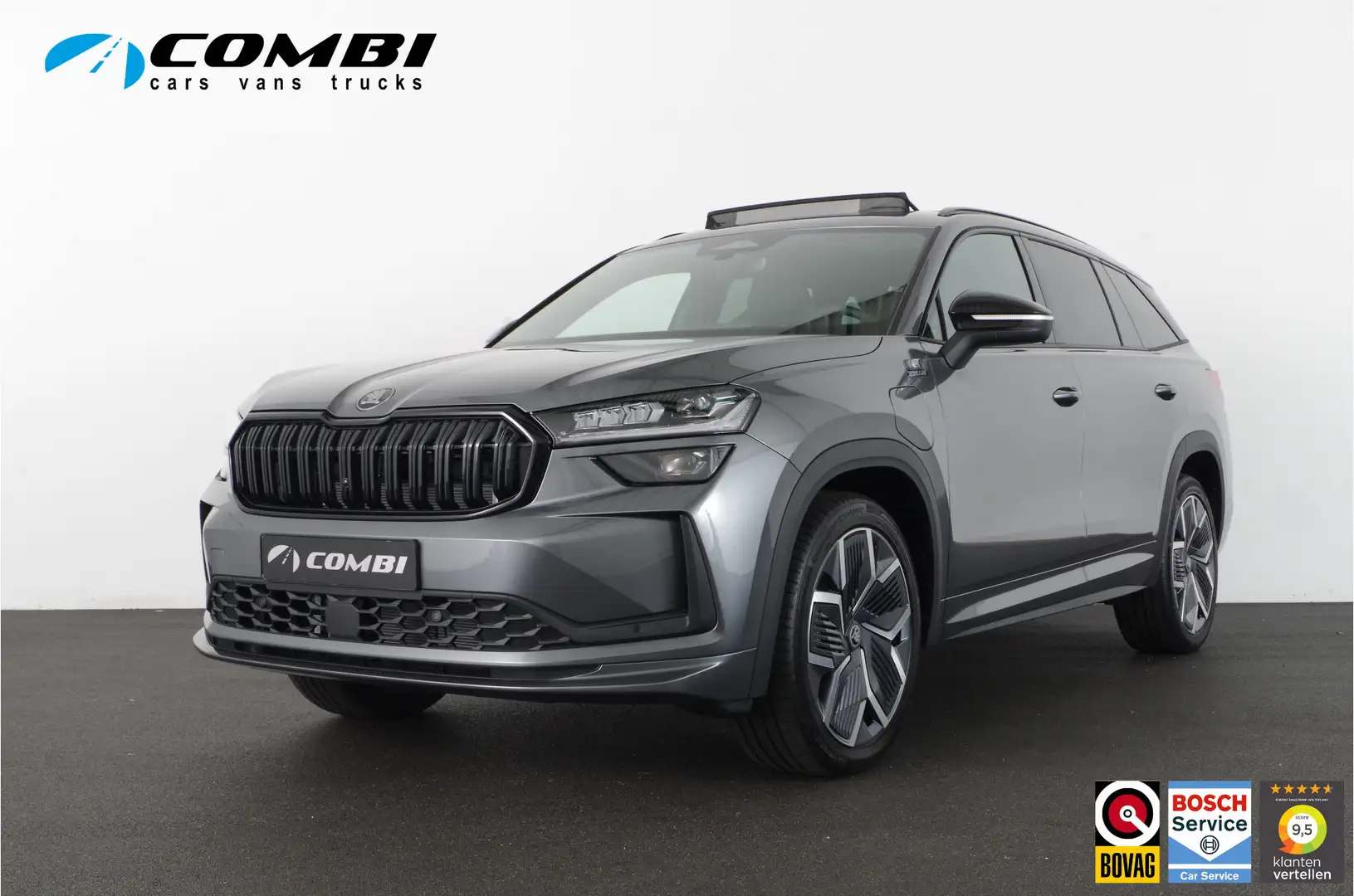 Skoda Kodiaq 1.5 TSI PHEV Sportline Business  Panorama schuif/ Grigio - 1
