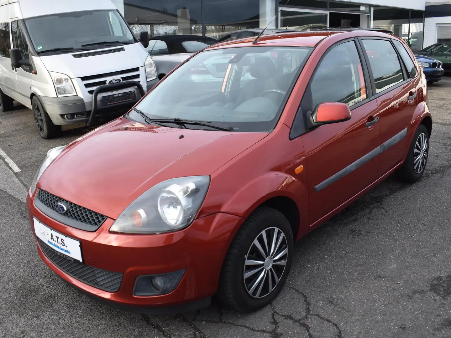 Ford Fiesta Connection *KLIMA*INSPEKTION + TÜV NEU*WENIG KM Rot - 1