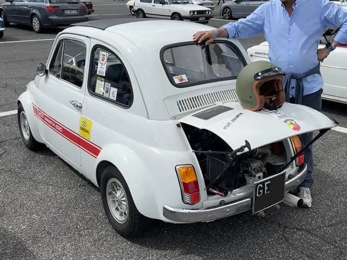 Abarth 695 SS AC Белый - 2