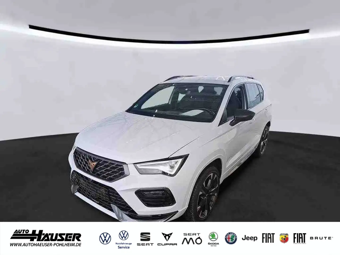 CUPRA Ateca 2.0 TSI DSG 4Drive AHK EL. HECKKL. BEATS TOP-VIEW Weiß - 1