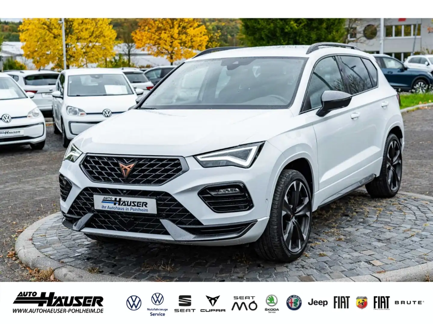 CUPRA Ateca 2.0 TSI DSG 4Drive AHK EL. HECKKL. BEATS TOP-VIEW Weiß - 1