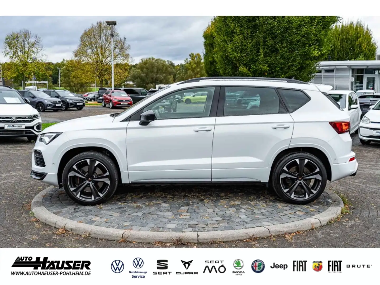 CUPRA Ateca 2.0 TSI DSG 4Drive AHK EL. HECKKL. BEATS TOP-VIEW Weiß - 2