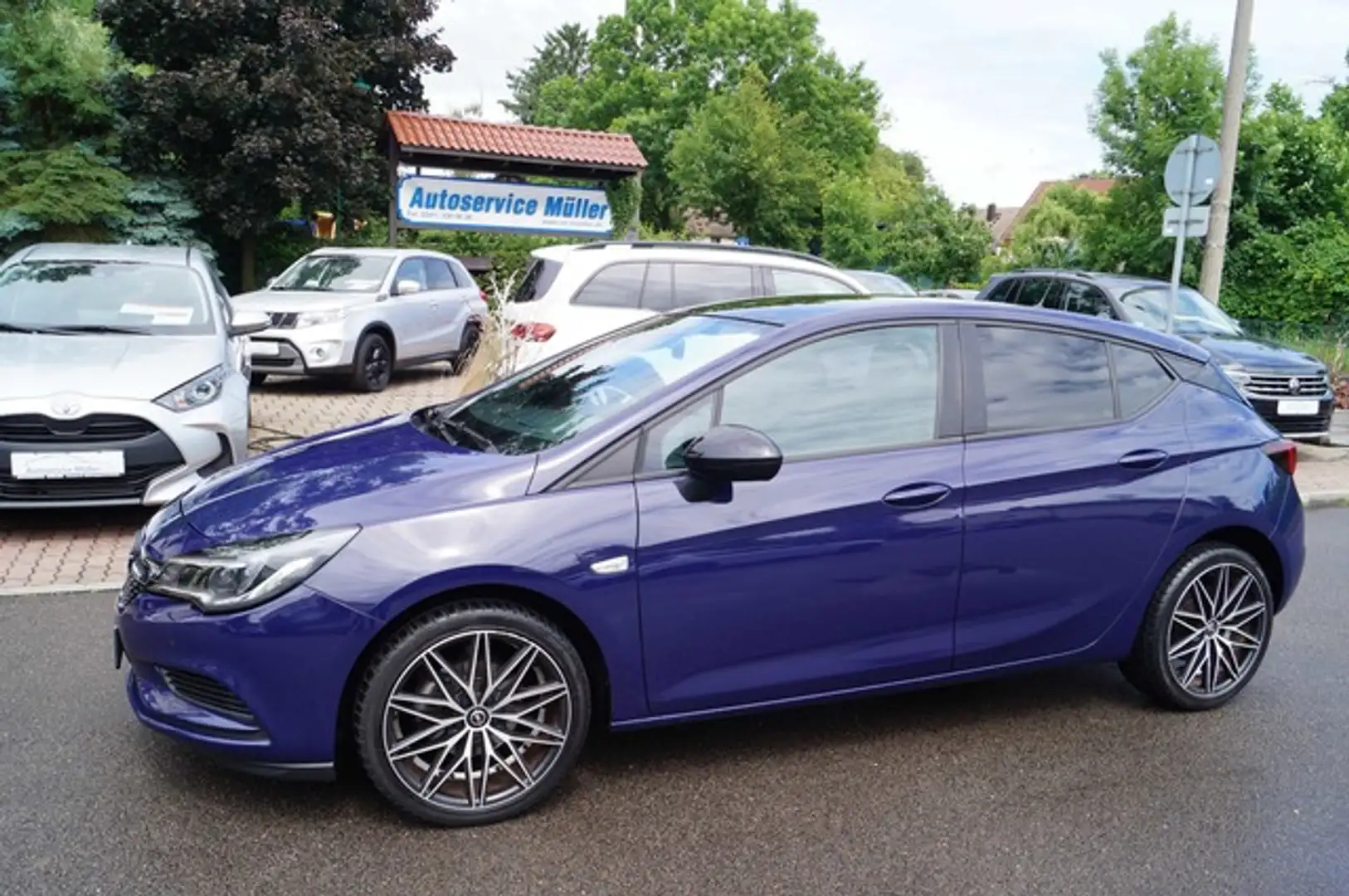 Opel Astra K AppleCar-LED-Kamera-Allw.-Spur-beh. Lenk Blauw - 2