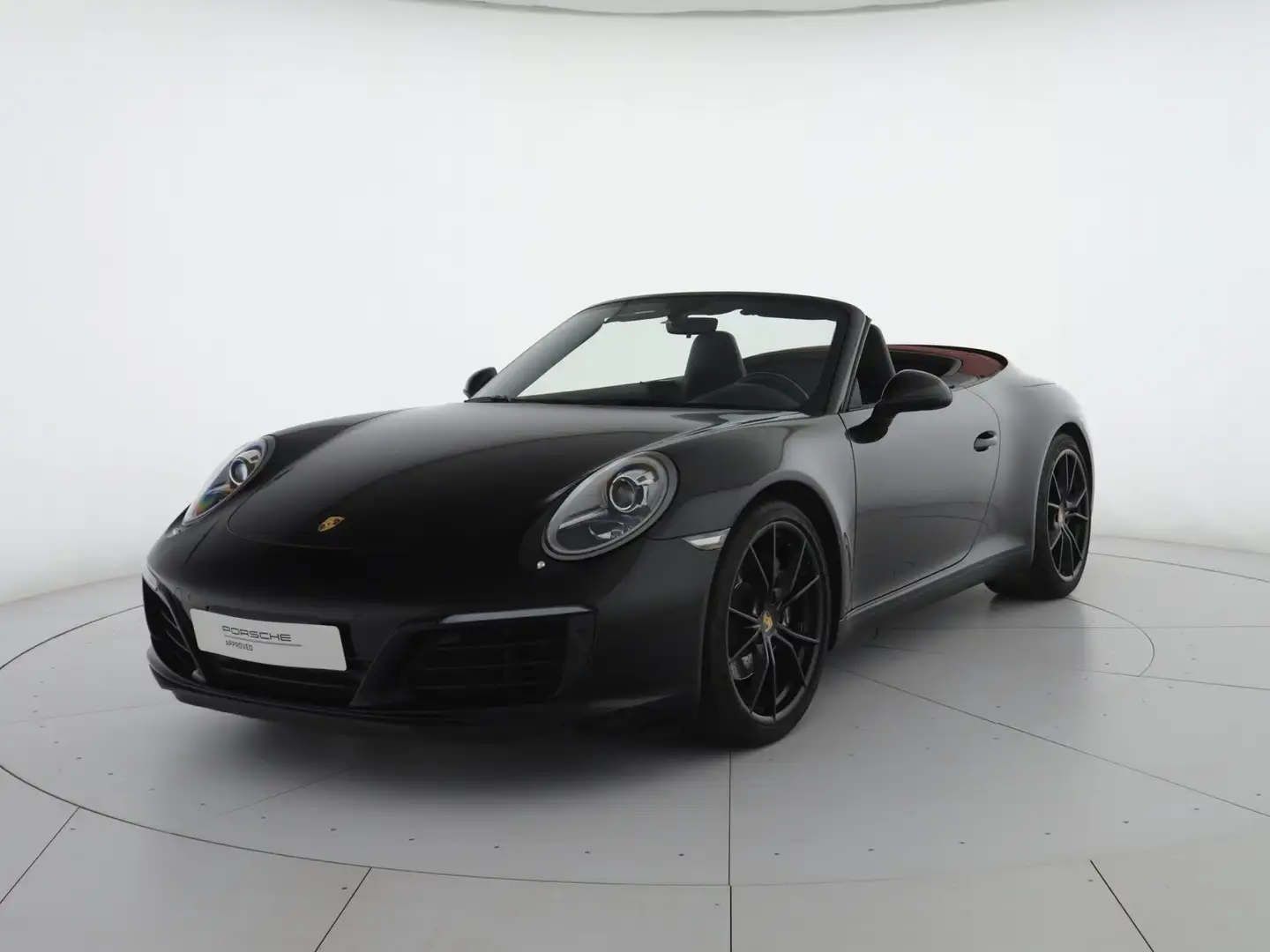 Porsche 911 cabrio 3.0 carrera auto Nero - 1