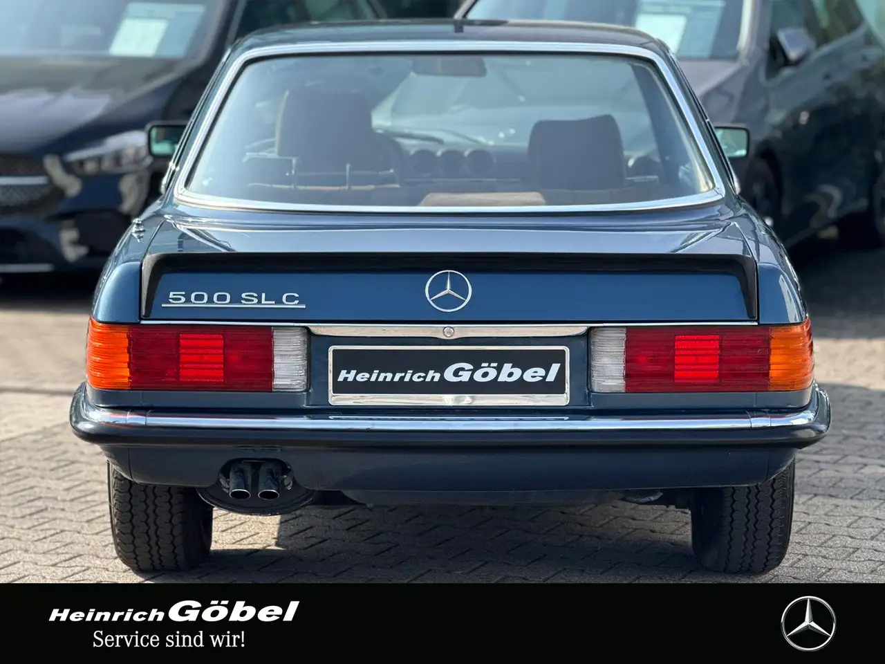 Mercedes-Benz 500 SLC *GARANTIE*KLIMAAUTOMATIK*ELEK.SCHIEBEDAC, foto 9