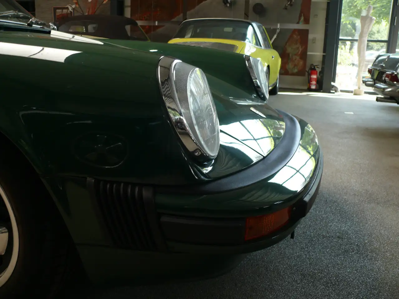 Porsche 911 2,7S Chrommod.schlank irischgrün matching 1977, foto 4