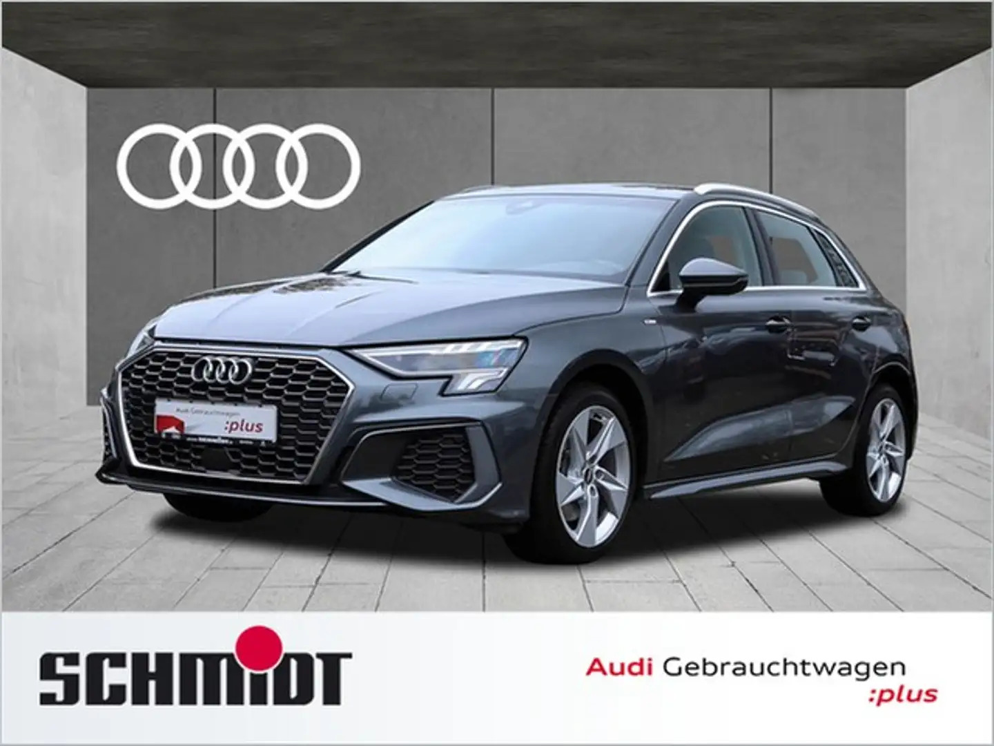Audi A3 Sportback 35 TFSI S line ACC Navi+ LED SHZ Grau - 1