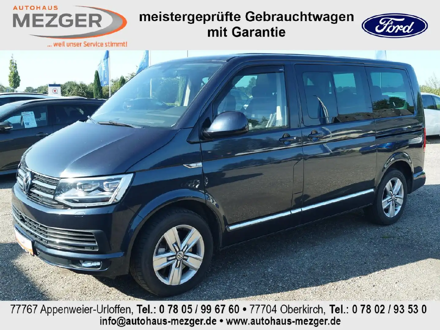 Volkswagen T6 Multivan Multivan Highline 4Motion Blau - 2