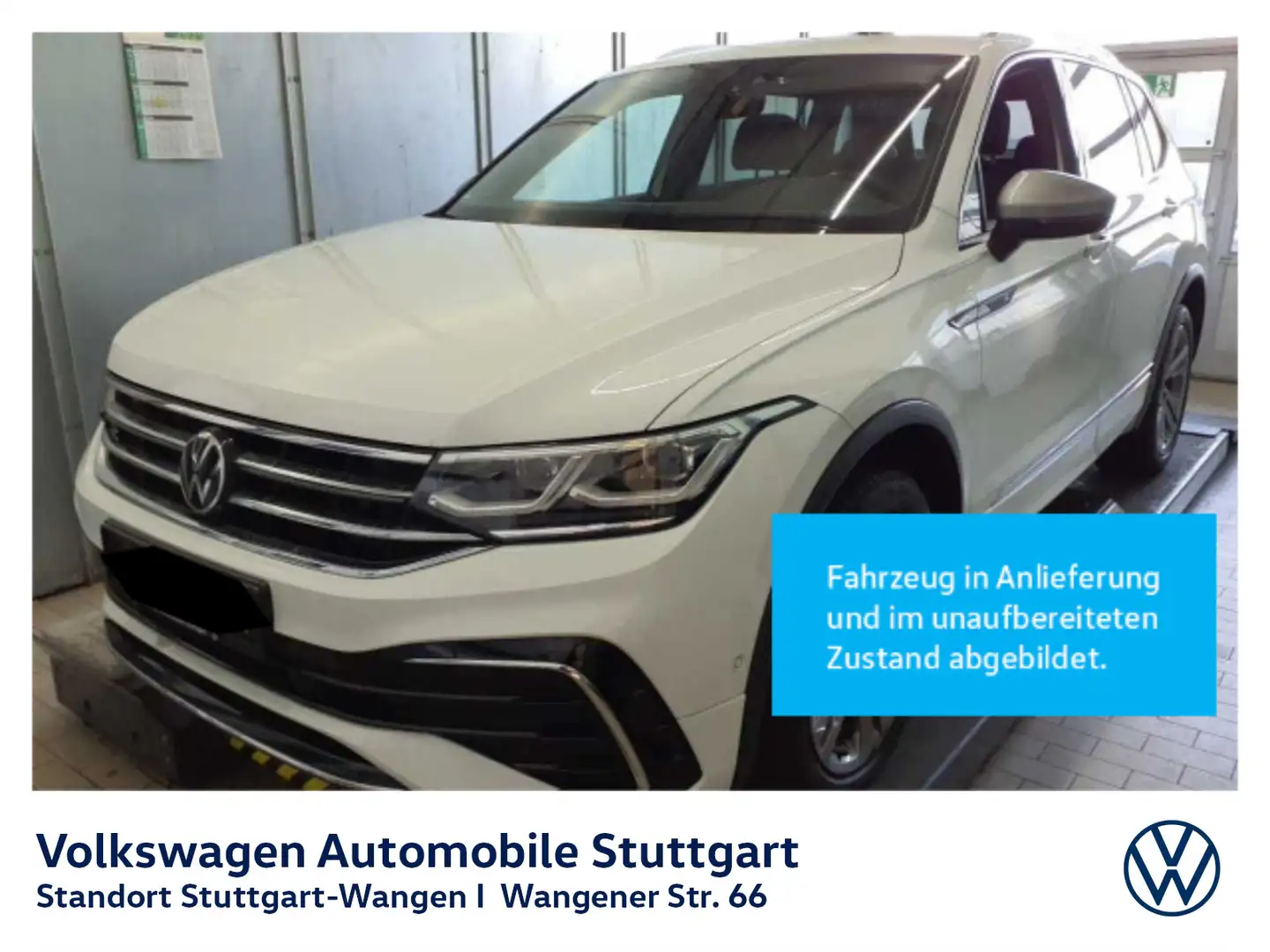 Volkswagen Tiguan Allspace R-Line 2.0 TDI DSG 7-Sitze Navi Weiß - 1