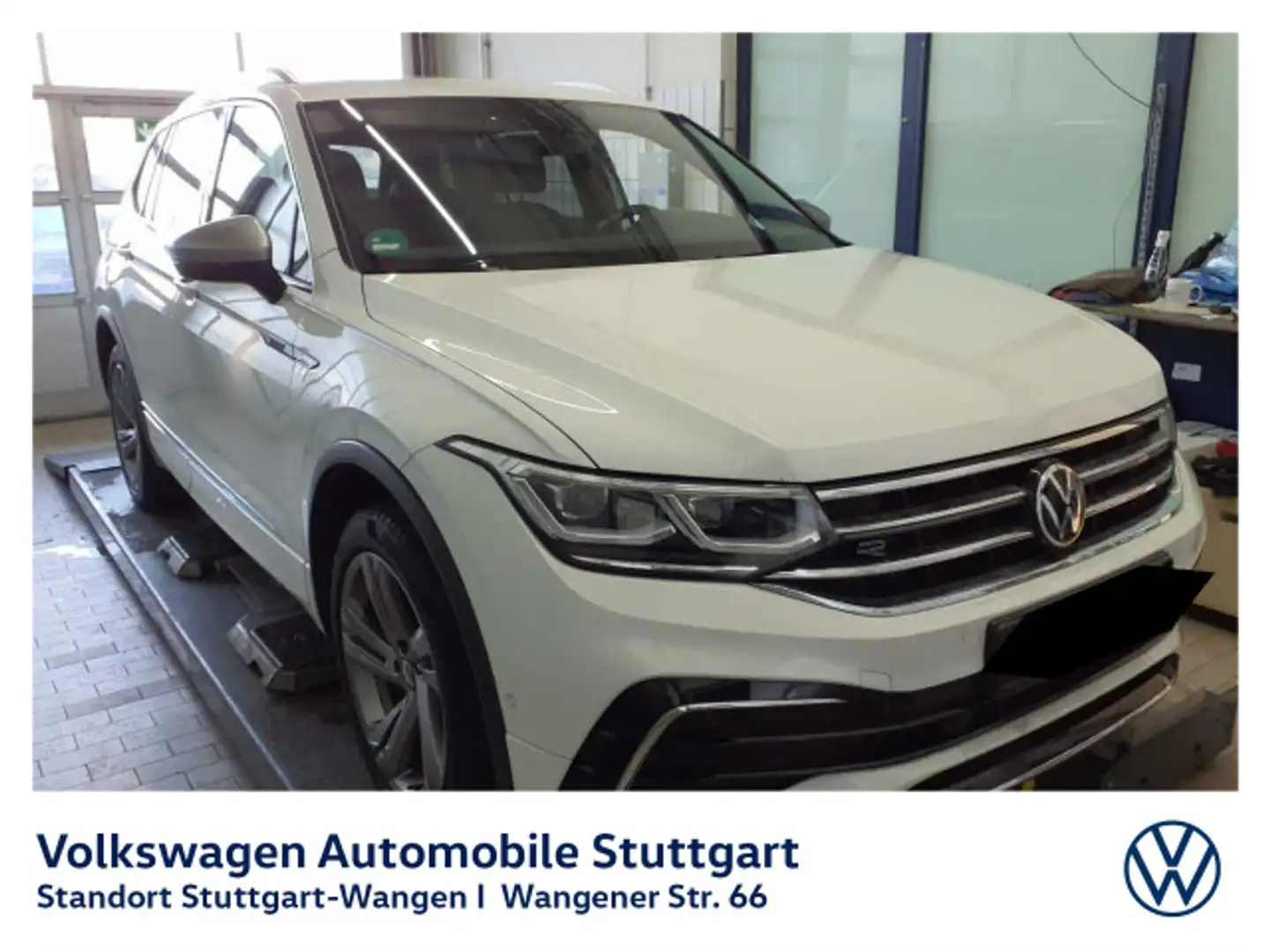 Volkswagen Tiguan Allspace R-Line 2.0 TDI DSG 7-Sitze Navi Weiß - 2