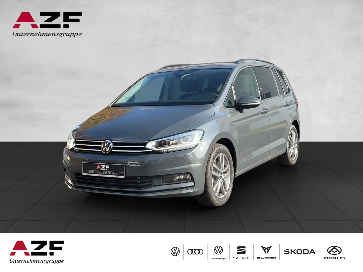 Volkswagen Touran 1.5 TSI DSG Comfortline ACC+LED+CARPLAY+K Grau - 1