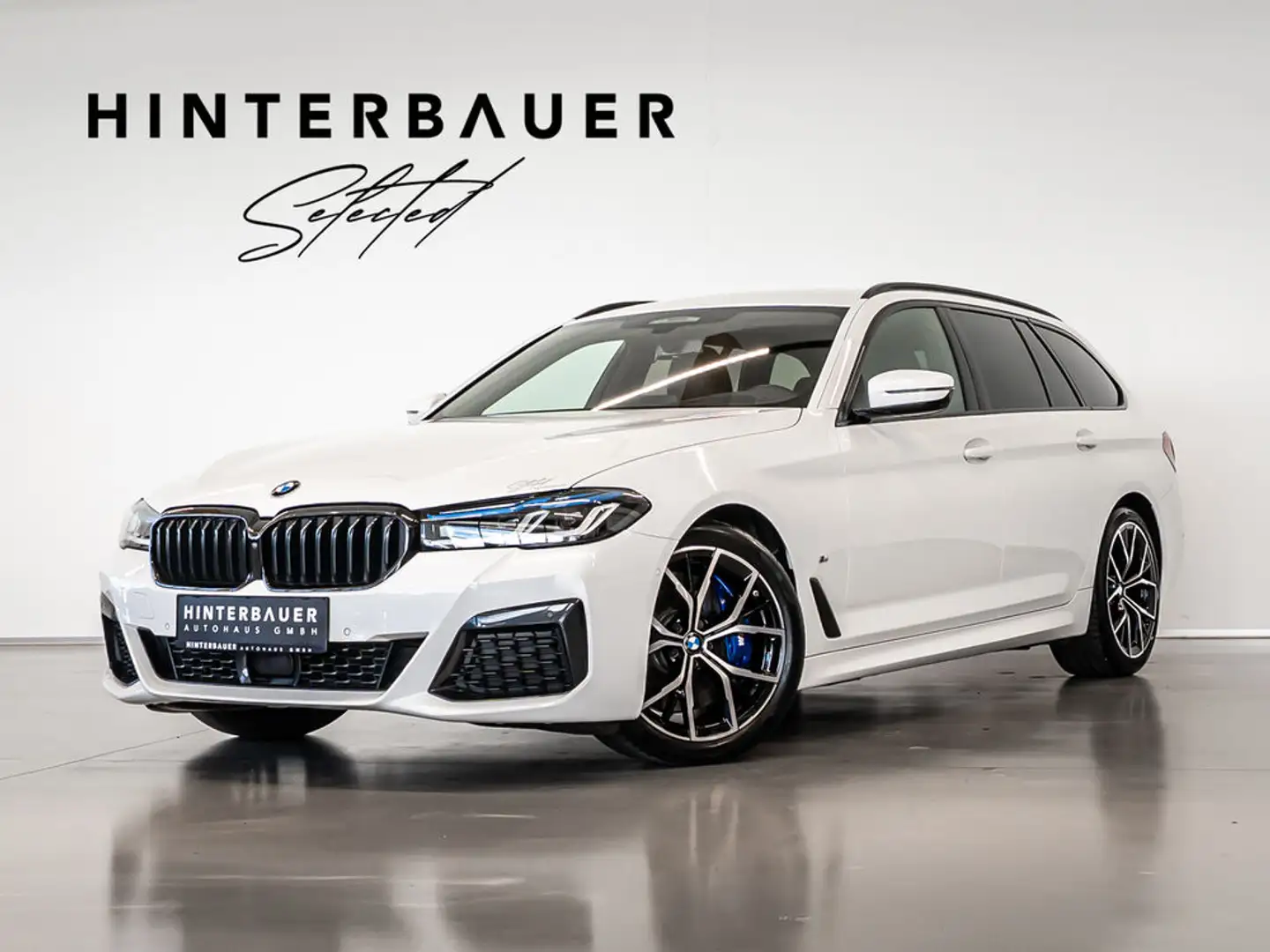BMW 530 d Touring M-Sport Aut*LASER*SHADOW-LINE*HEAD-UP Blanco - 1