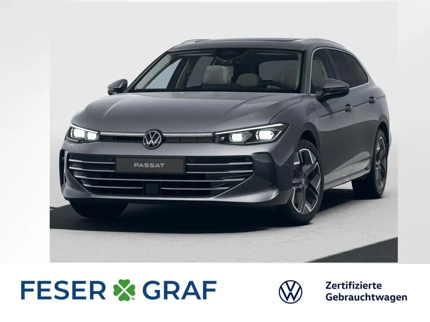 Volkswagen Passat Elegance 1.5 eHybrid MATRIX/AHK/NAVI/PANO Grau - 1
