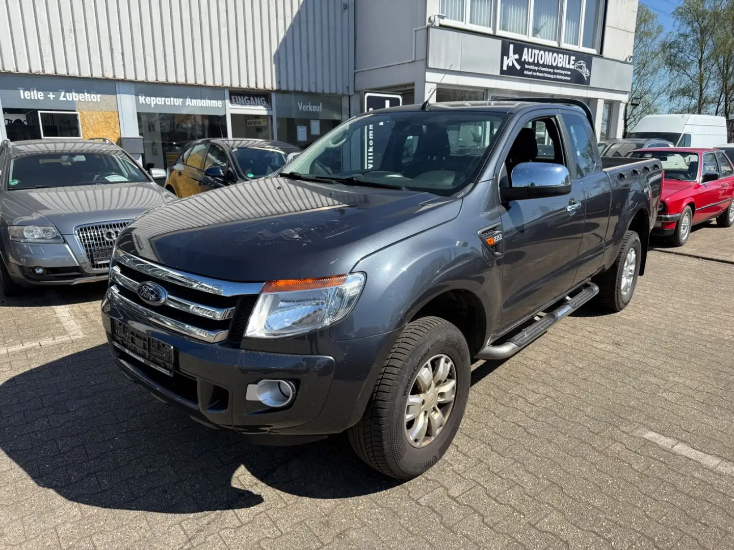 Ford Ranger XLT Extrakabine 4x4 * Klima*AHK* Gris - 1